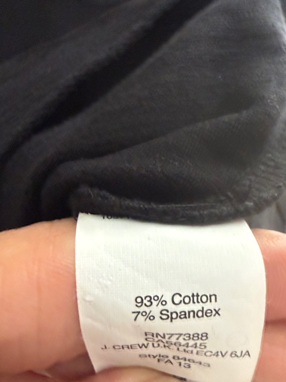 Sleeveless navy Peplum Women's Top - Picture 3 of 5